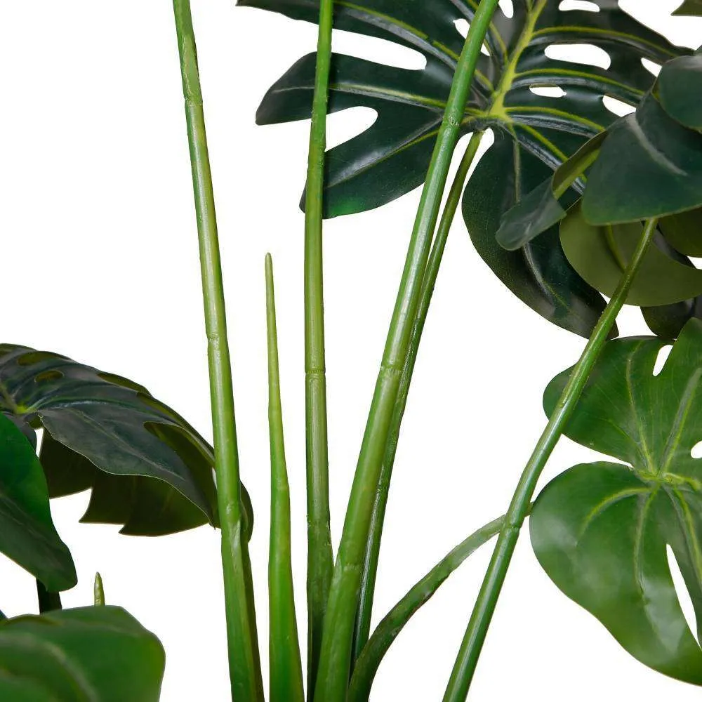 Amber Artificial Monstera Potted Plant 45