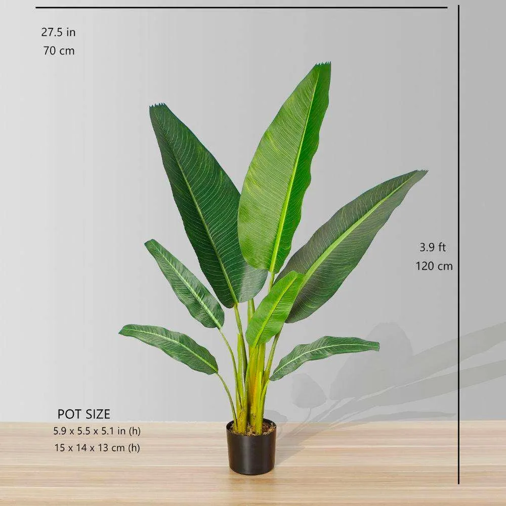 Artificial Travellers Palm Tree Potted Plant