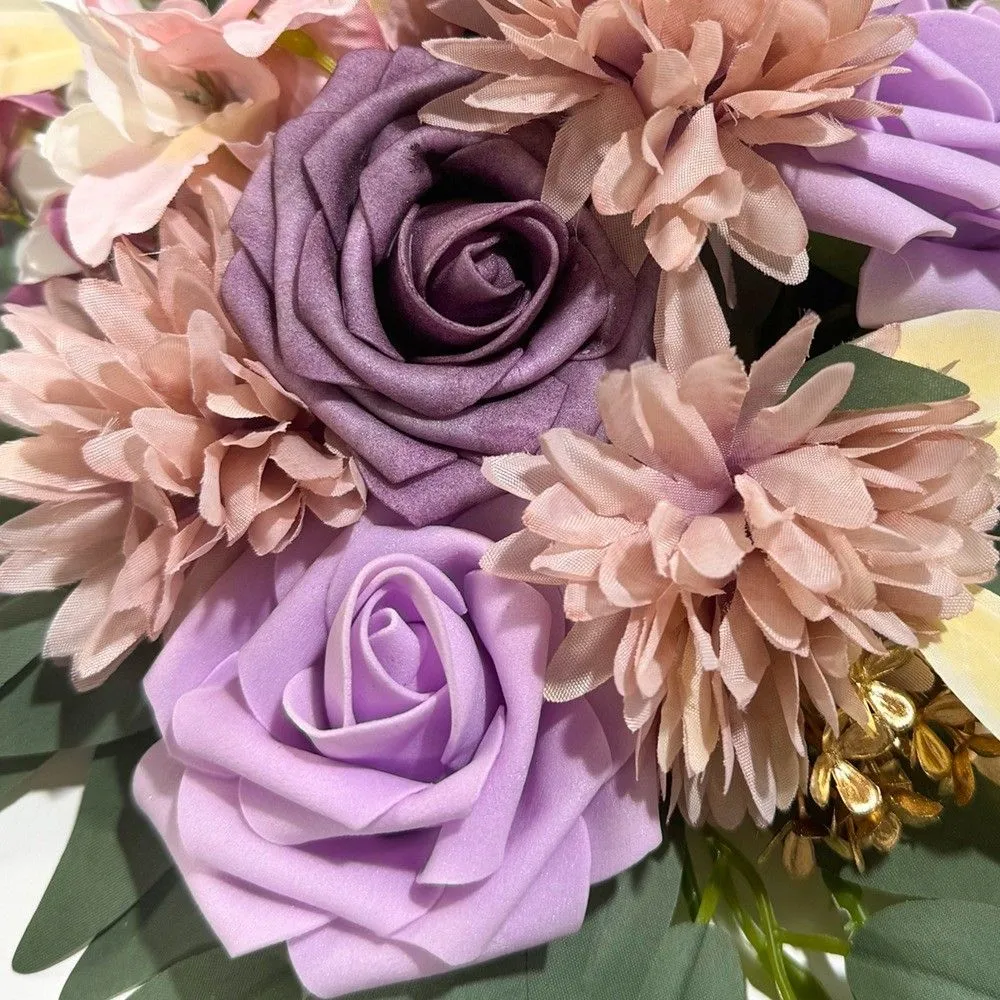 Sign Flower Purple Plus