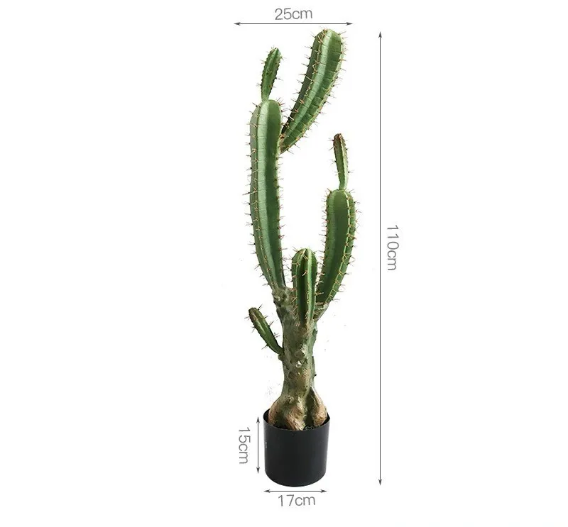 Artificial Cactus Potted Plant