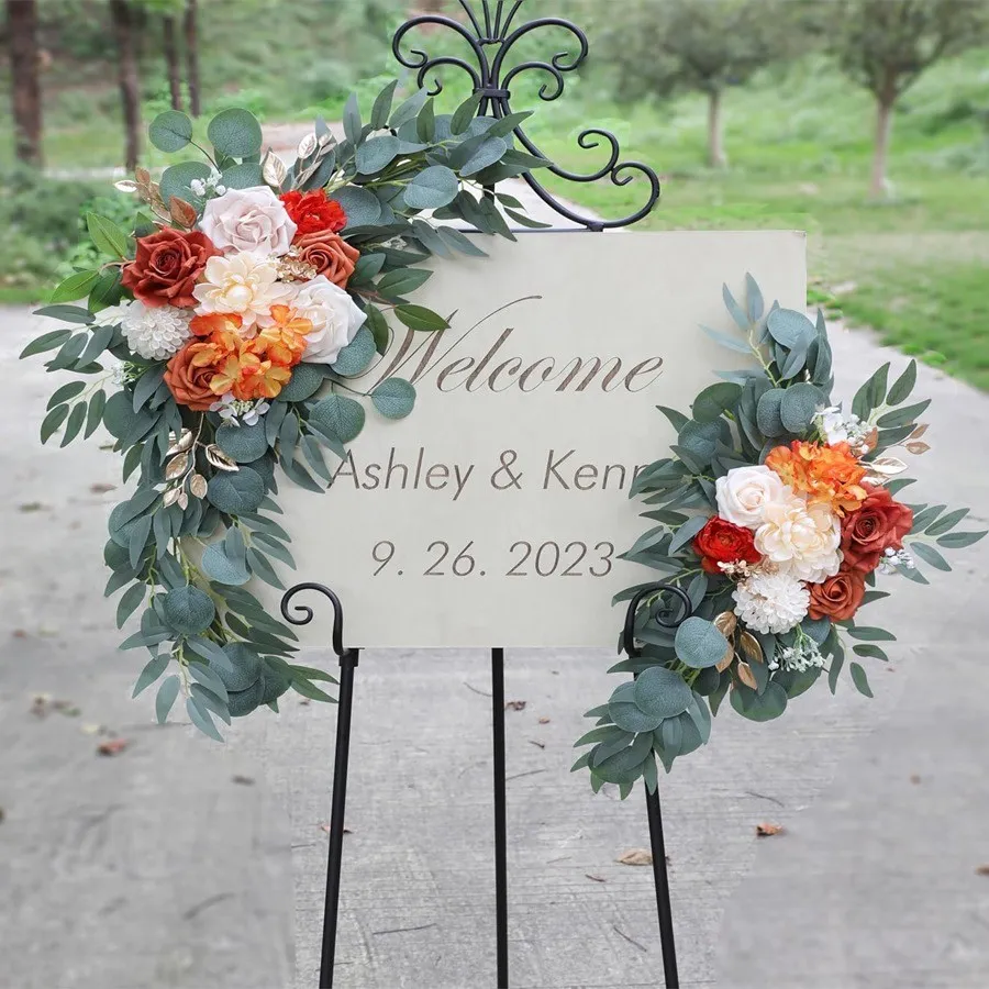 Senior Sign Flower Caramel