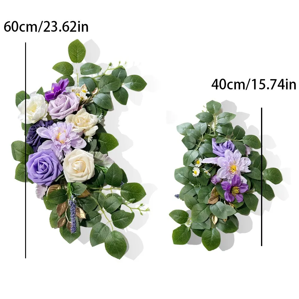Sign Flower Purple&Green