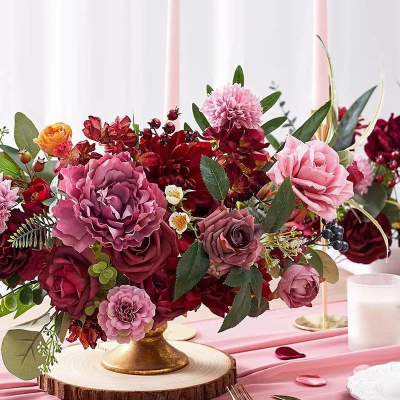 burgundy rose