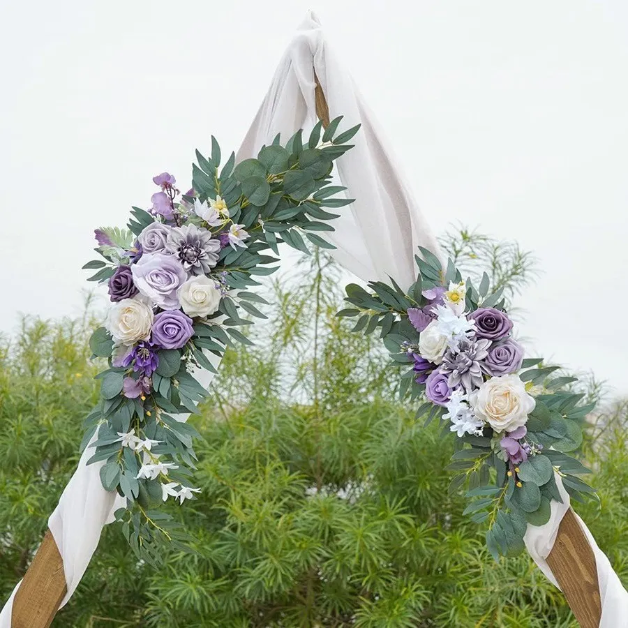 Senior Sign Flower Purple