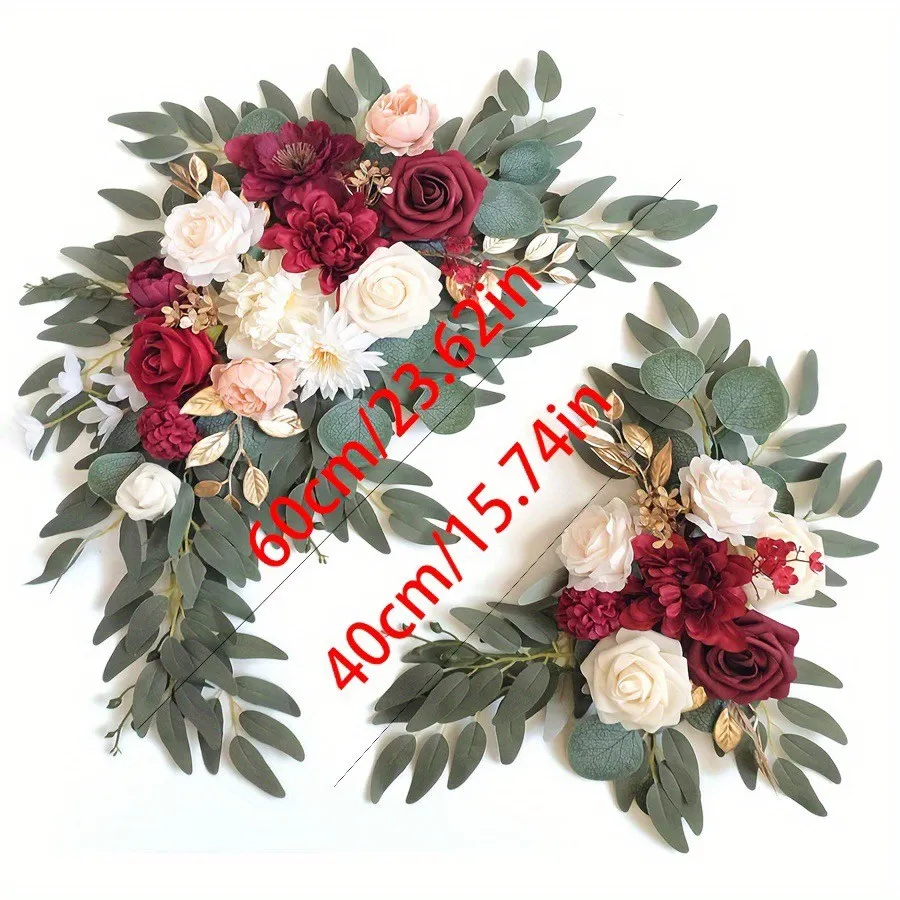 Senior Sign Flower Red & White