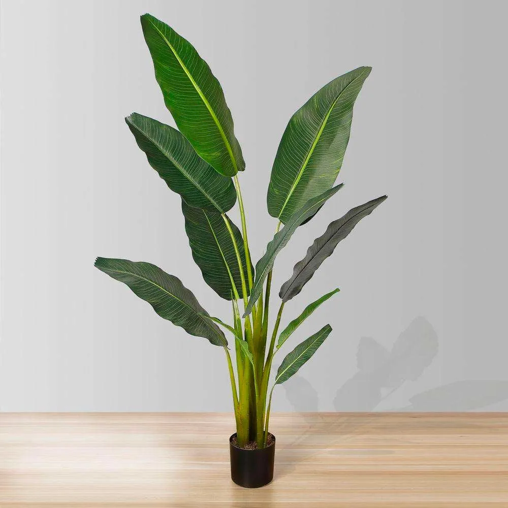 Artificial Travellers Palm Tree Potted Plant