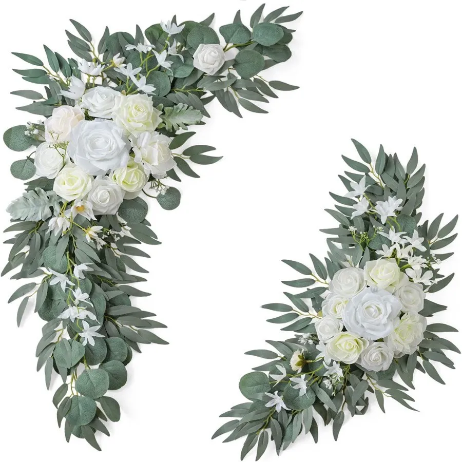 Senior Sign Flower Pure White