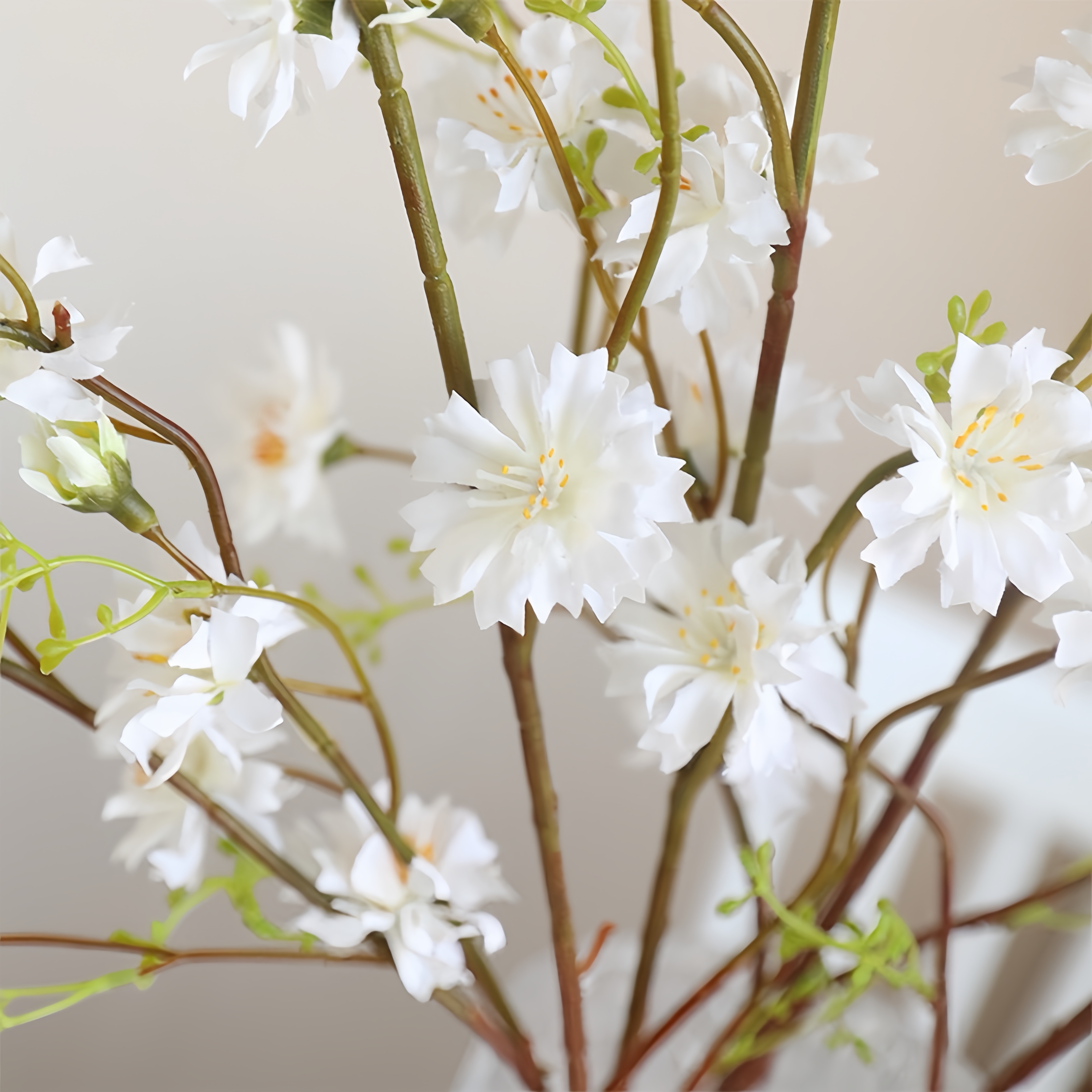 Artificial Willow Chrysanthemum Branch
