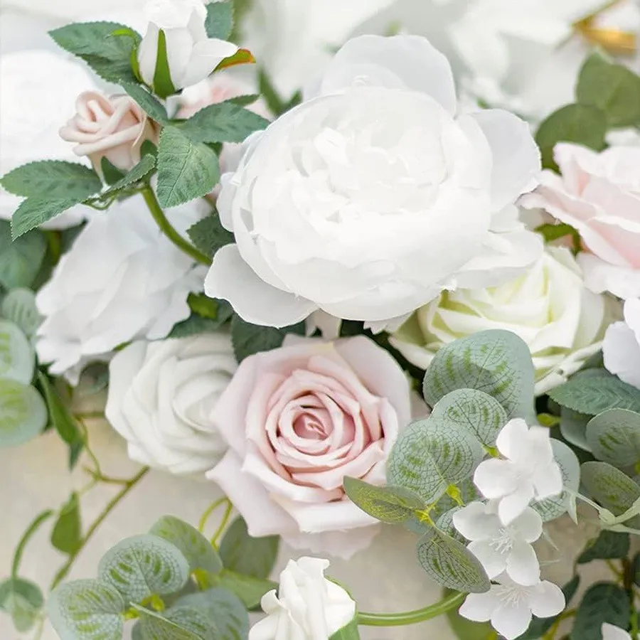 white&blush pink