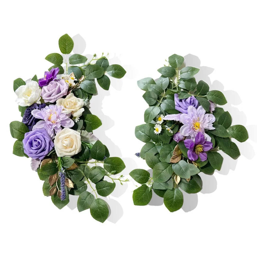 Sign Flower Purple&Green