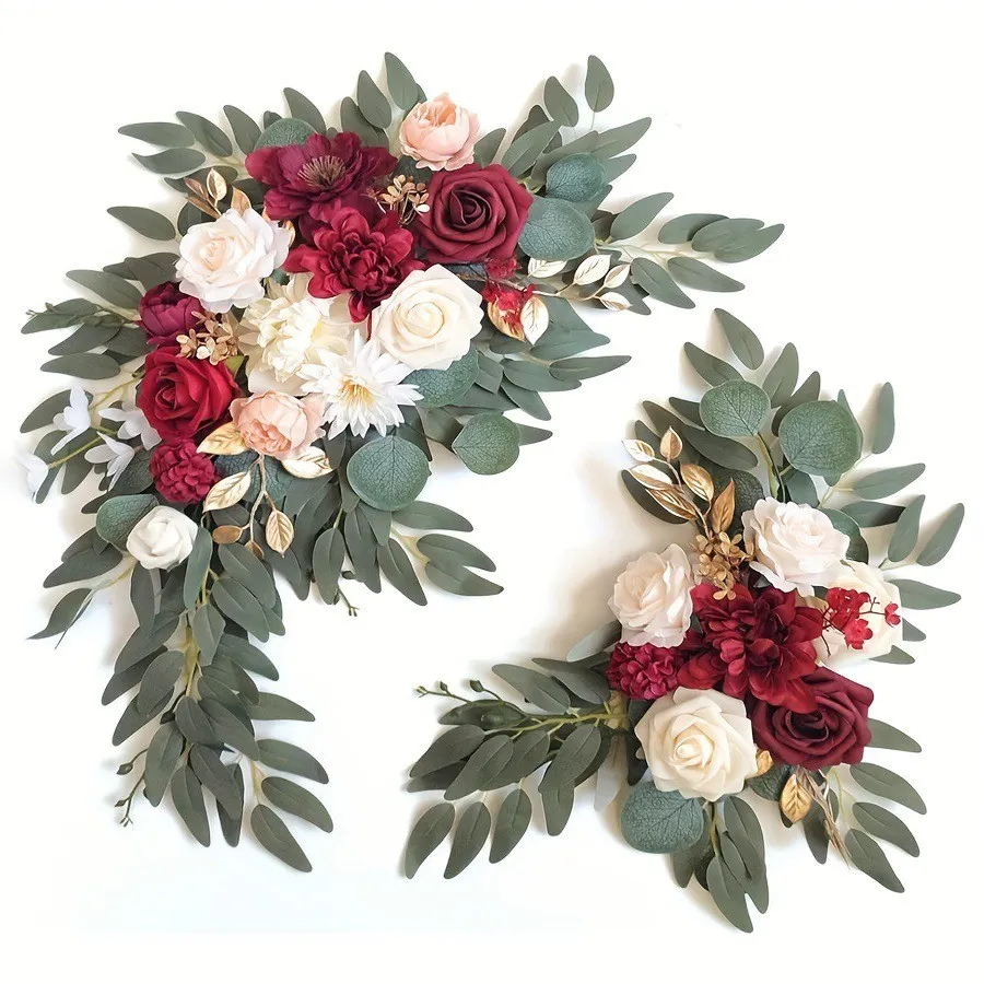 Senior Sign Flower Red & White