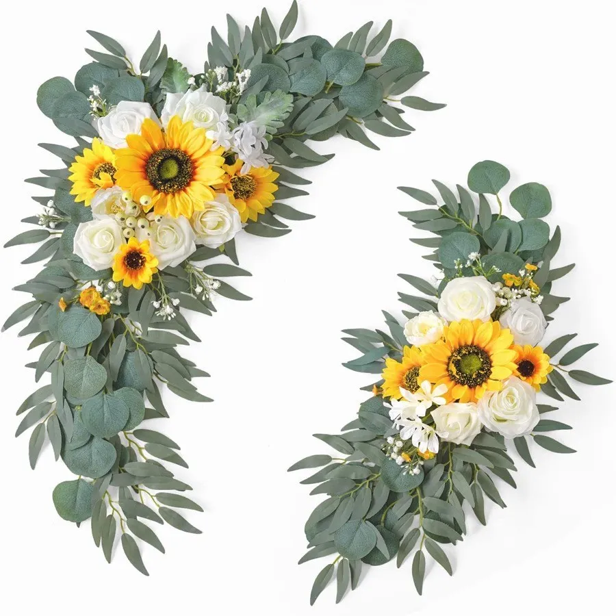 Senior Sign Flower Yellow