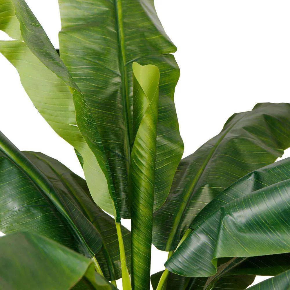 Amber Artificial Banana Tree Potted Plant