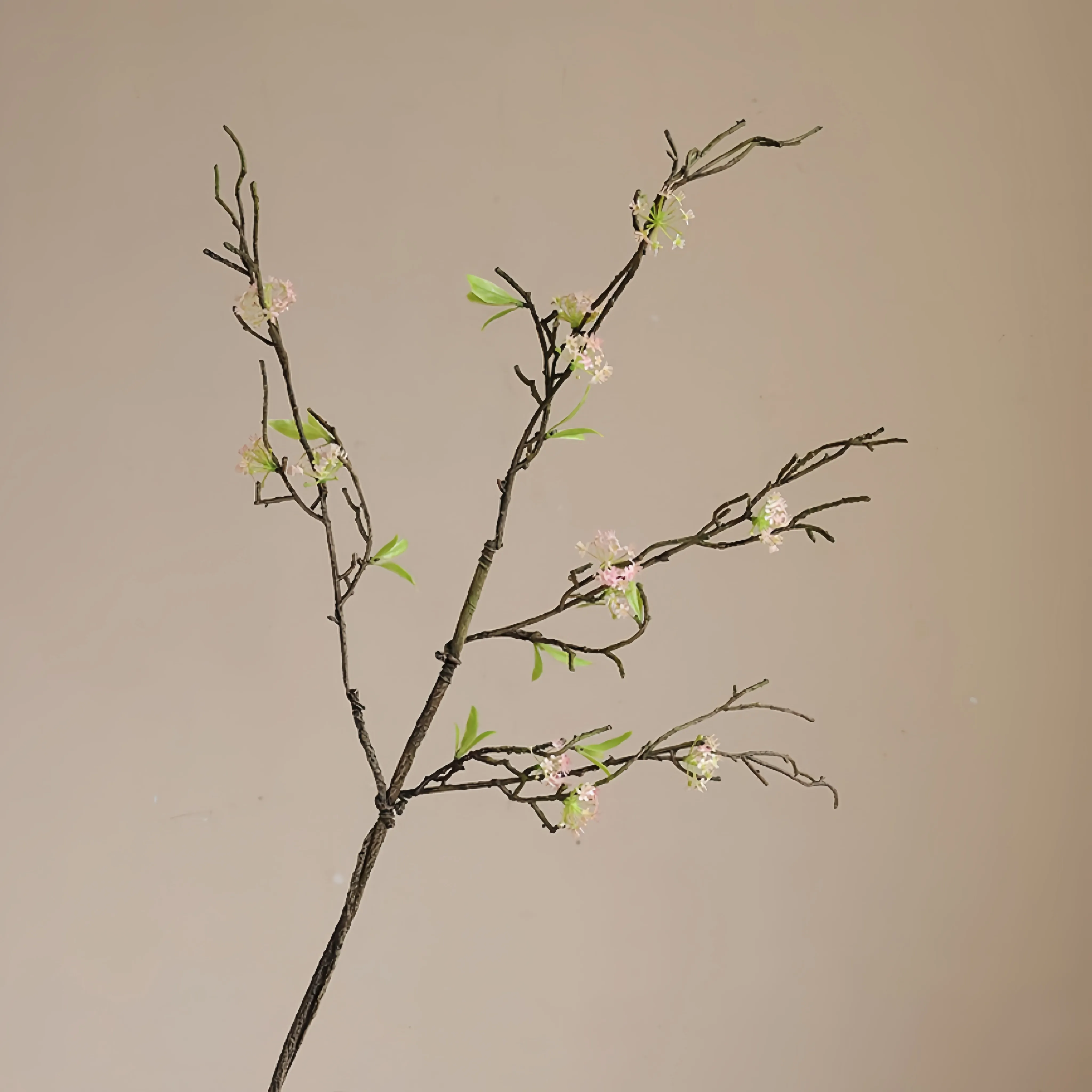 Retro Wheat Straw Pear Blossom Branch