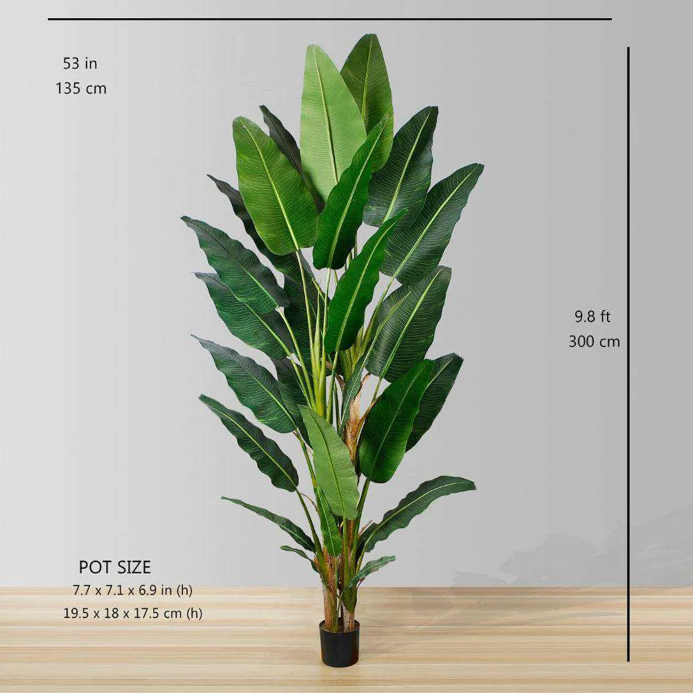 Senior Artificial Bird Of Paradise Potted Plant (Multiple Sizes)