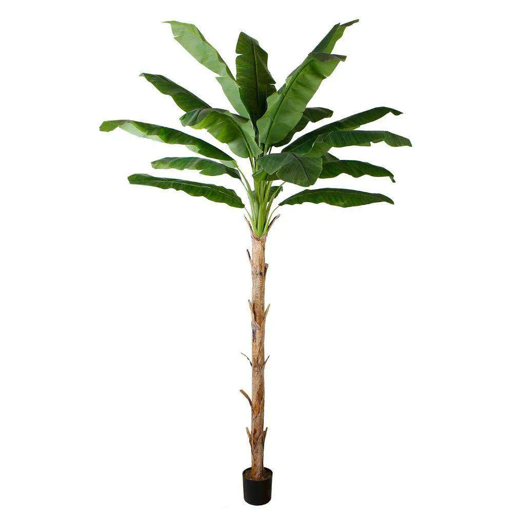 Amber Artificial Banana Tree Potted Plant