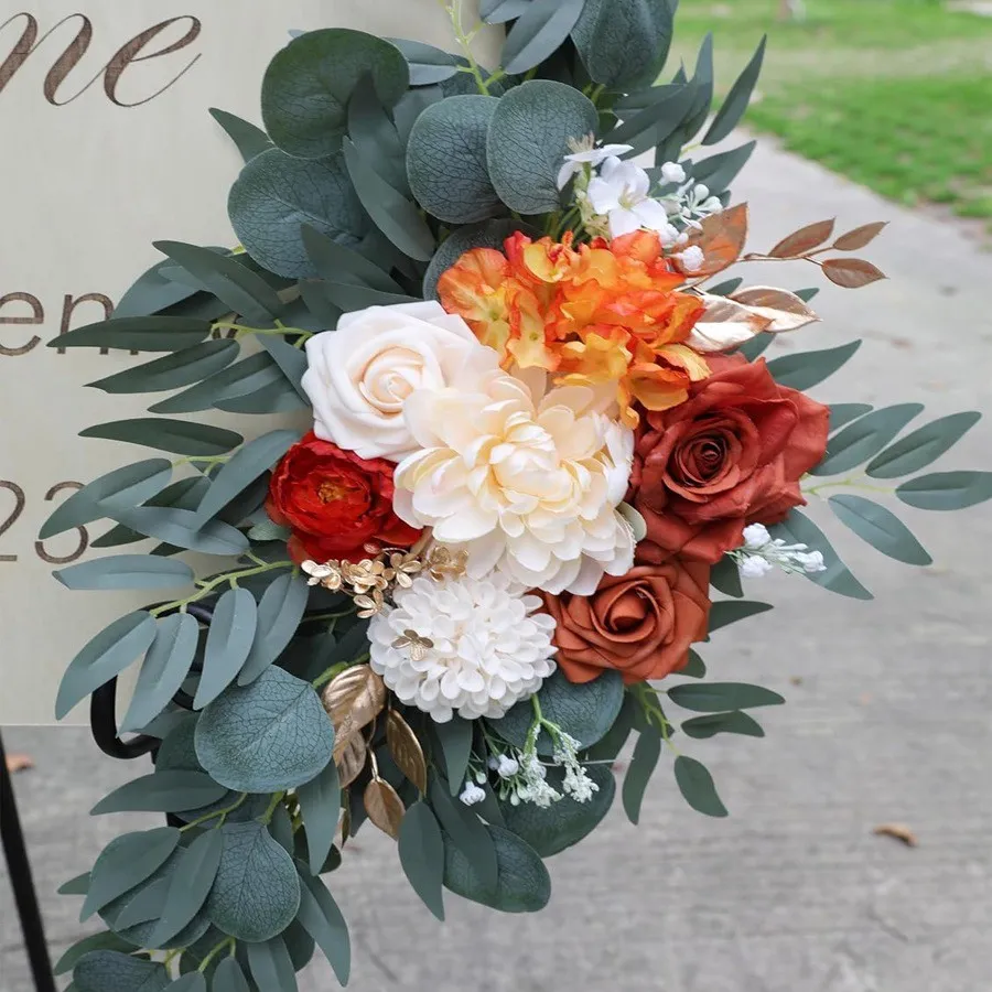 Senior Sign Flower Caramel