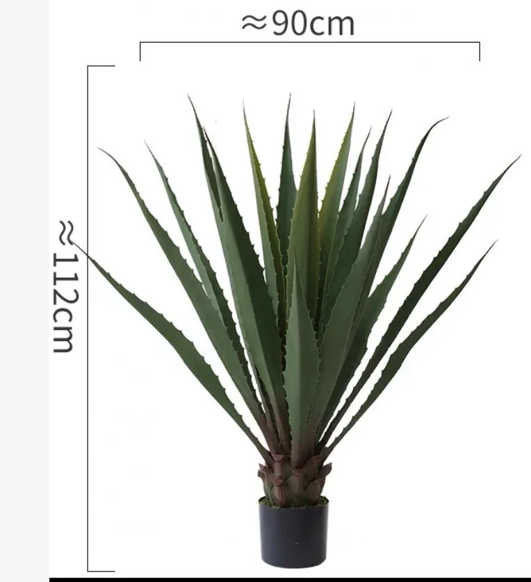 Artificial Agave Tree Potted Plant