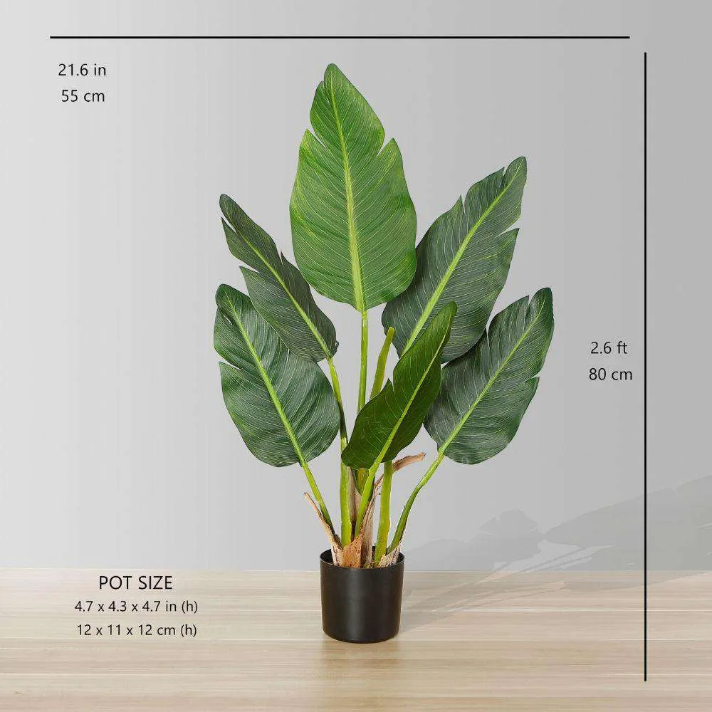 Artificial Bird Of Paradise Potted Plant (Multiple Sizes)