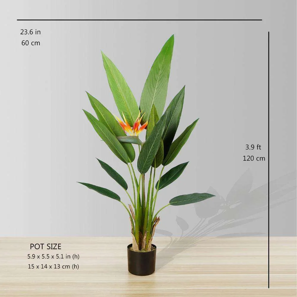 Amber Artificial Bird Of  Paradise Potted Plant (Multiple Sizes)