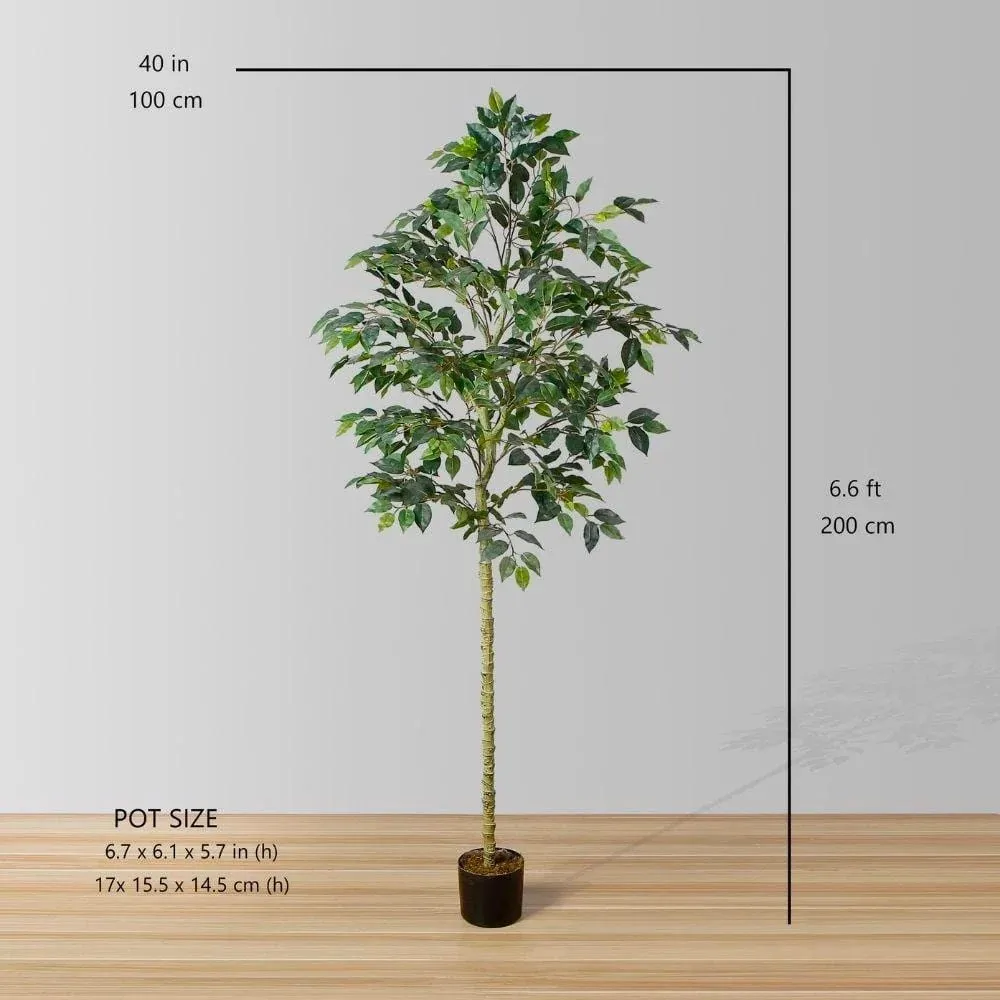 Artificial Ficus Tree Potted Plant (Multiple Sizes)