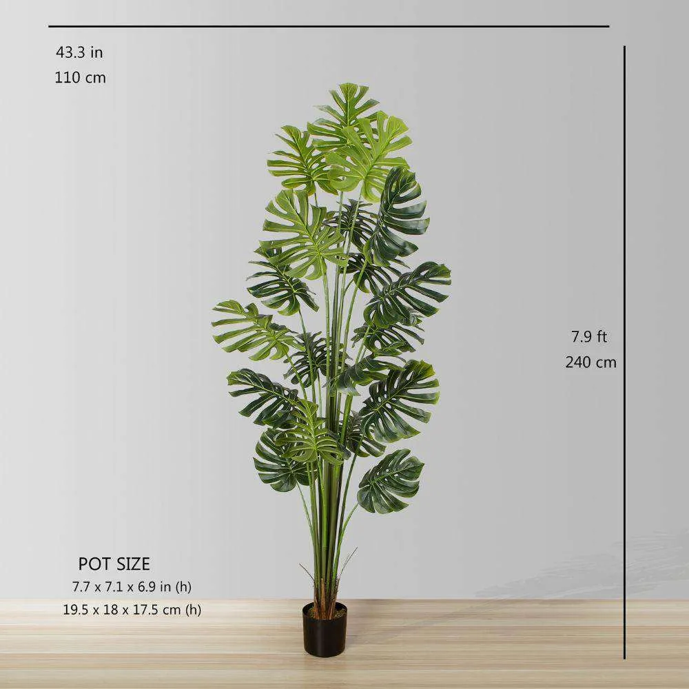 Artificial Monstera Potted Plant (Multiple Sizes)