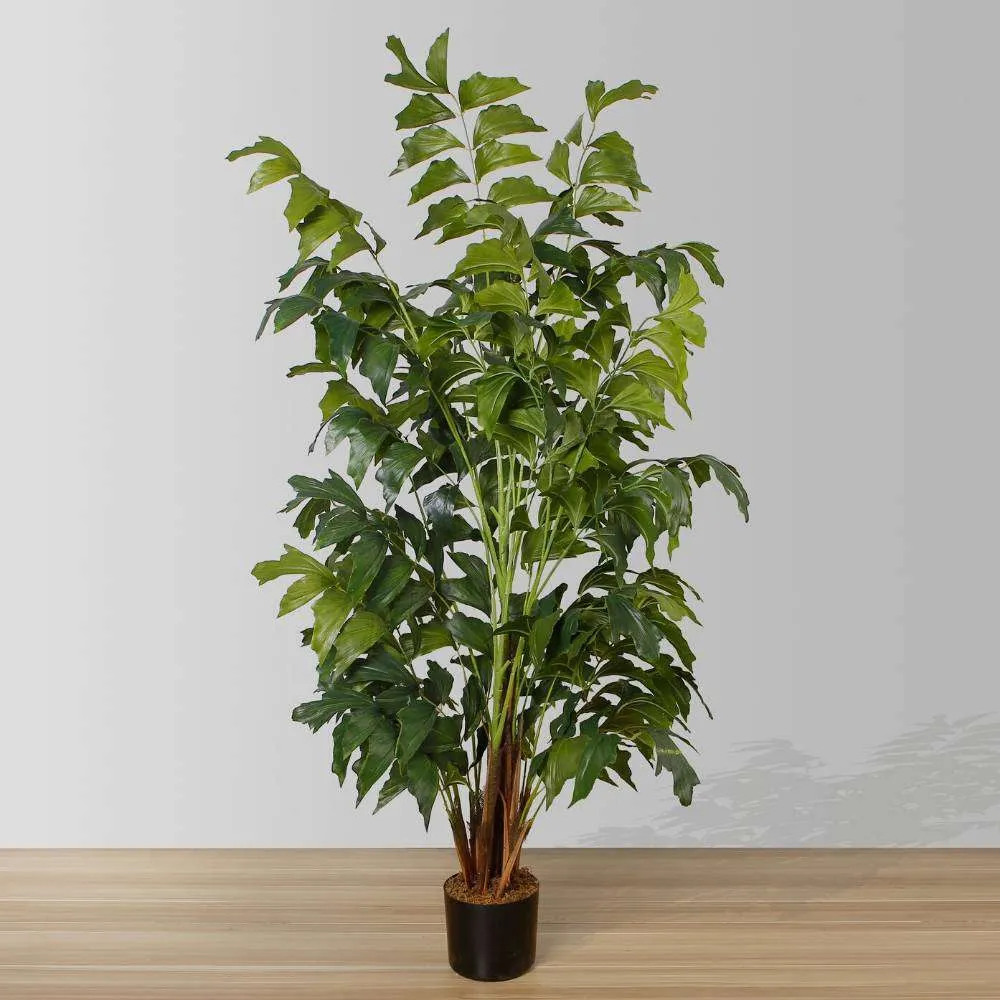 Artificial Fishtail Palm Tree Potted Plant (Multiple Sizes)