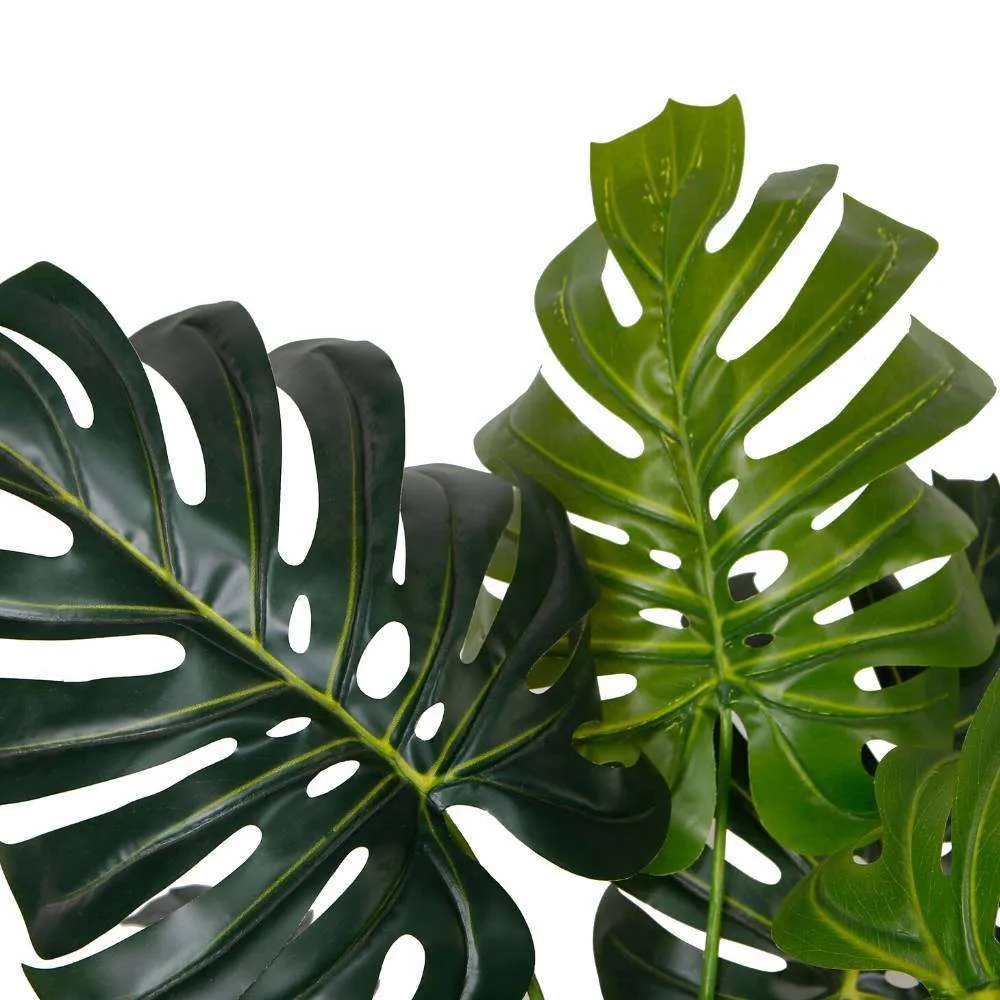Amber Artificial Monstera Potted Plant 45
