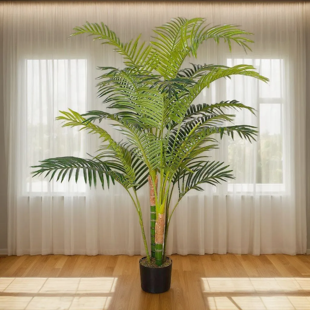 Hawaii Artificial Palm Tree Potted Plant