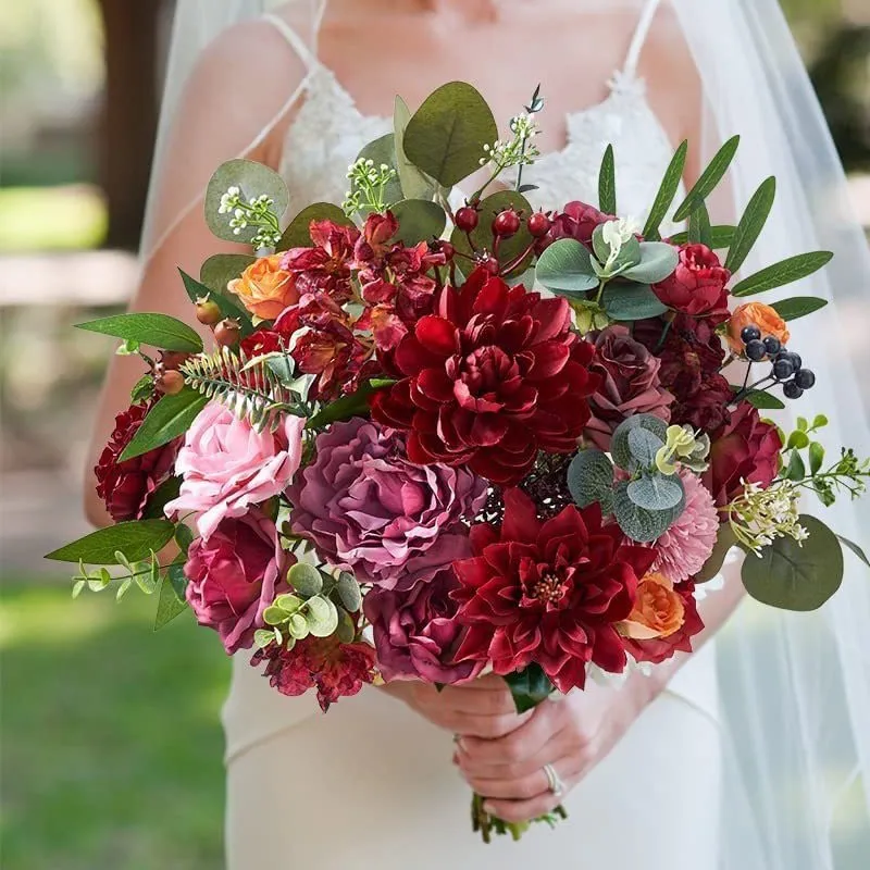 burgundy rose