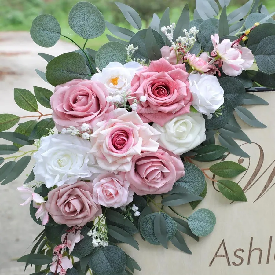 Senior Sign Flower Pink