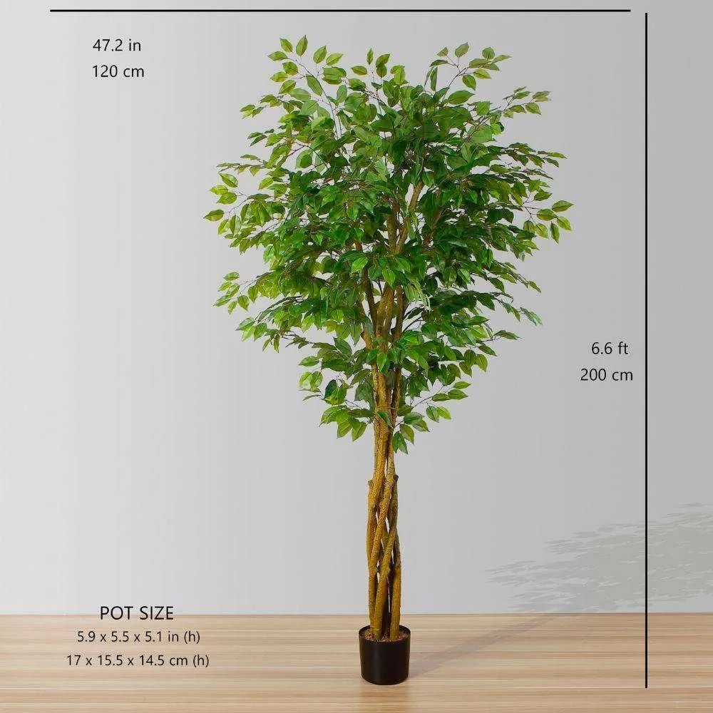 Artificial Ficus Tree Potted Plant (Multiple Sizes)