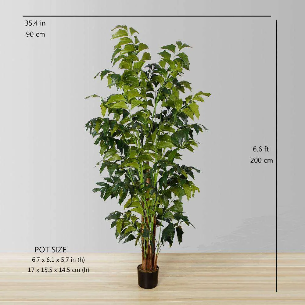 Artificial Fishtail Palm Tree Potted Plant (Multiple Sizes)