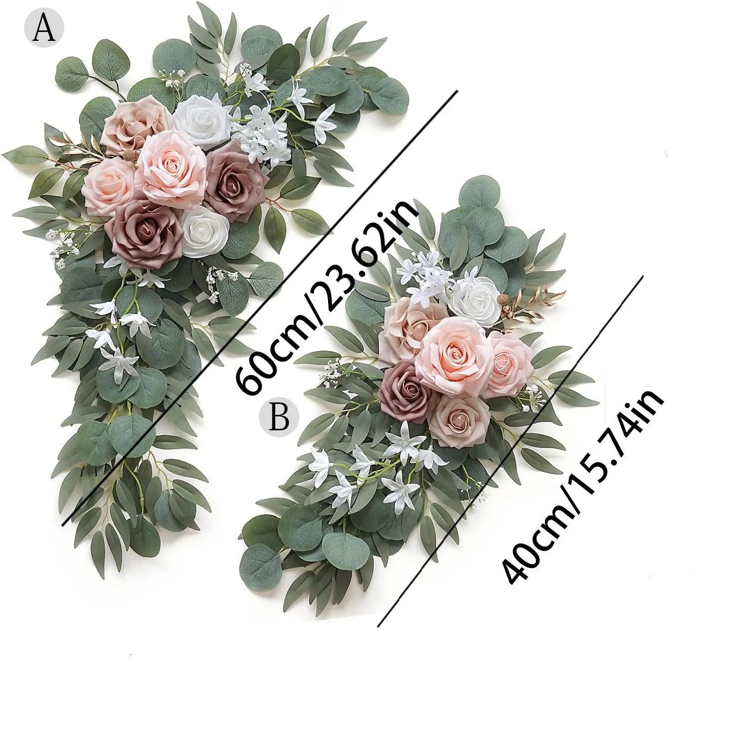 Senior Sign Flower Grey Pink